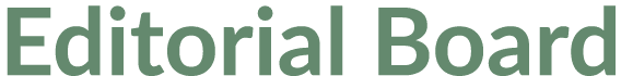 Editorial Board
