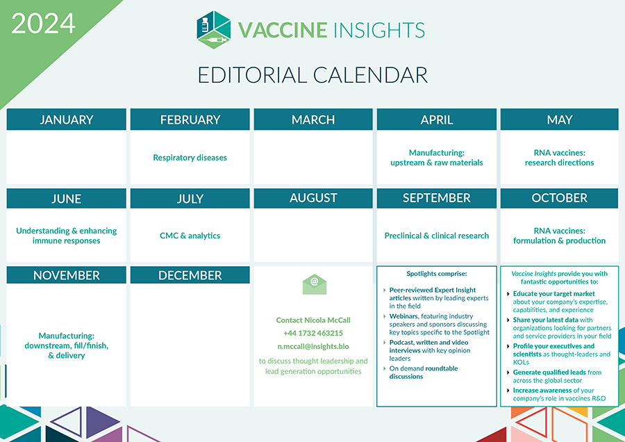 Download the Vaccine Insights Editorial Calendar