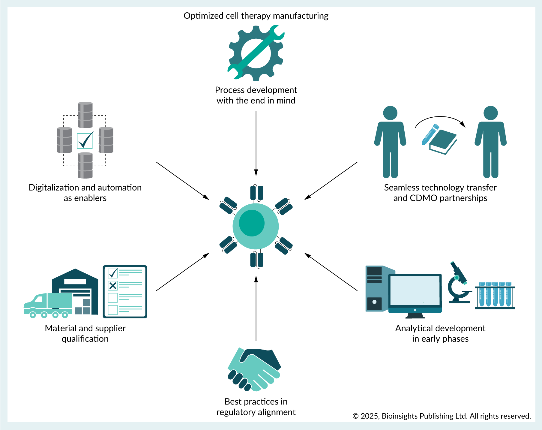 Early adoption of best practices for commercially aligned cell therapy manufacturing.