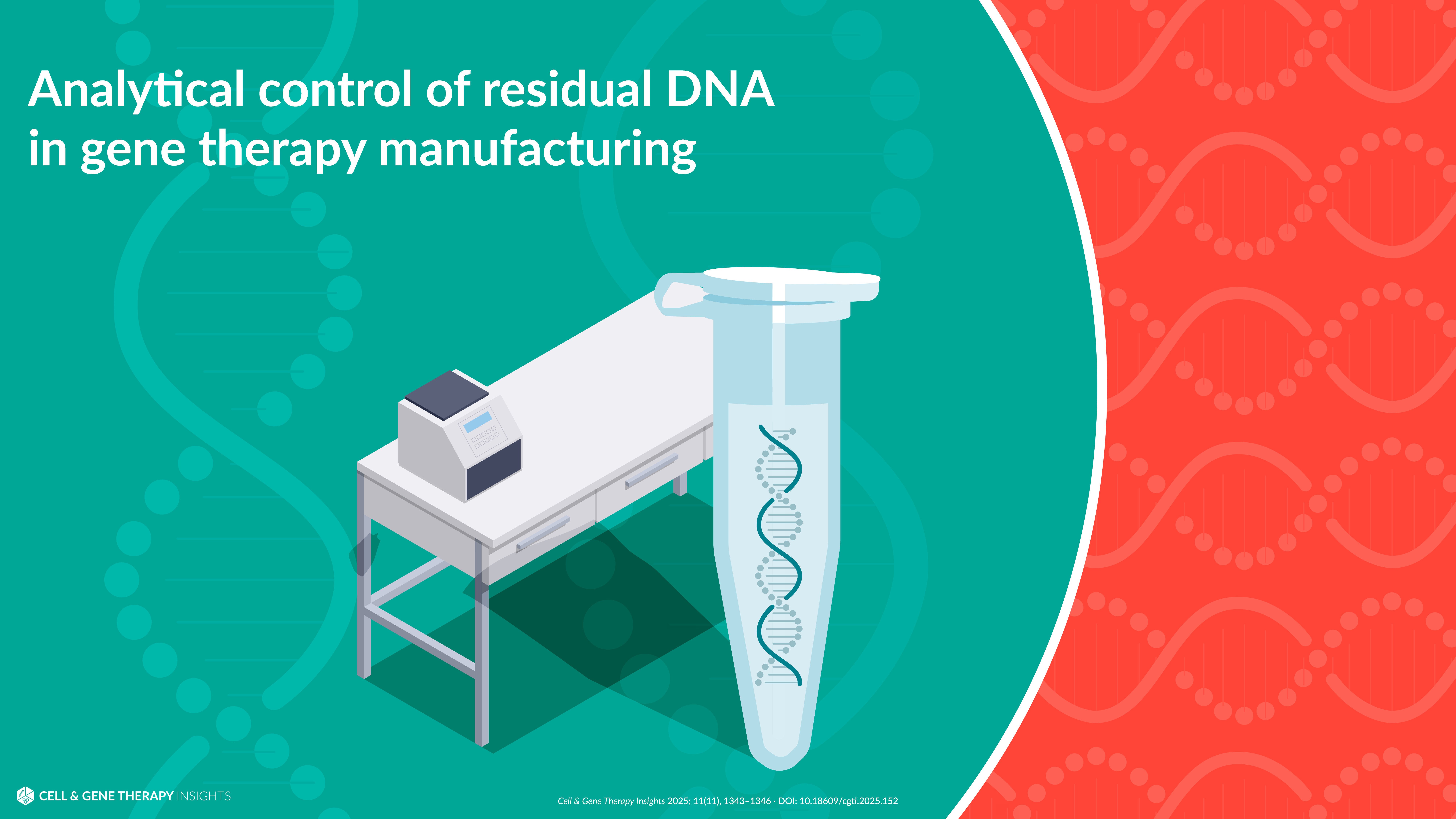 Analytical control of residual DNA in gene therapy manufacturing