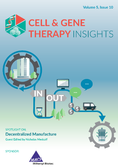 Cell and Gene Therapy Insights Vol 5 Issue 10