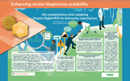 Key considerations when adopting Droplet Digital PCR for viral vector manufacture