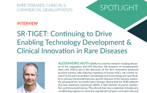 SR-TIGET: Continuing to Drive Enabling Technology Development & Clinical Innovation in Rare Diseases