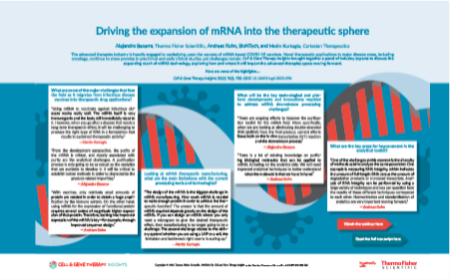 Driving the expansion of mRNA into the therapeutic sphere