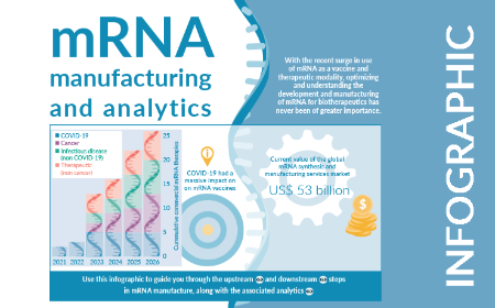 mRNA manufacturing and analytics: INFOGRAPHIC