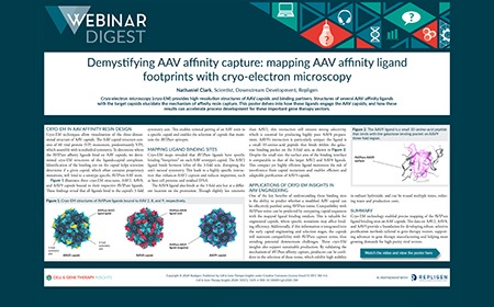 Demystifying AAV affinity capture: mapping AAV affinity ligand  footprints with cryo-electron microscopy