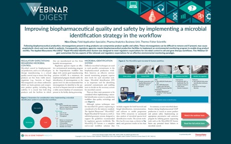 Improving biopharmaceutical quality and safety by implementing a microbial identification strategy in the workflow